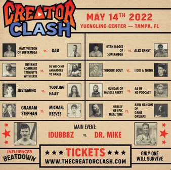 ryan magee creator clash|Ryan Magee vs. Alex Ernst, Creator Clash 1